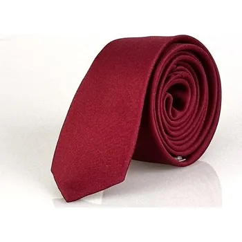 Kravata Slavnostní pánská kravata v bordó barvě, VELIKOST UNI