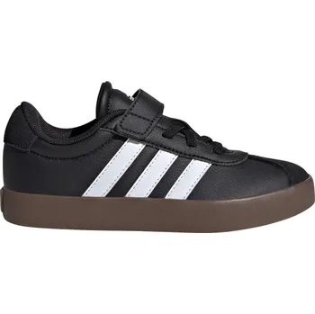 Pánská obuv ADIDAS Dětské skateboardové boty VL Court 3.0 34 BÍLÁ|ČERNÁ