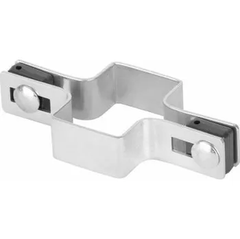 Příslušenství pro plot Objímka Strend Pro EUROSTANDARD, 60x40 mm, priebežná, pozinkovaná, na hranatý stĺpik