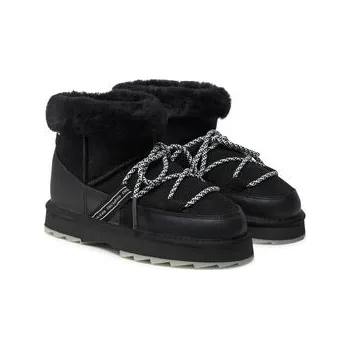 Dívčí sněhule Sněhule EMU Australia Blurred Micro W13129 Černá 38