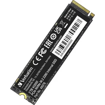Interní pevný disk VERBATIM SSD Vi3000 Internal PCIe NVMe M.2 SSD 2TB , W 3000/ R 3300 MB/s