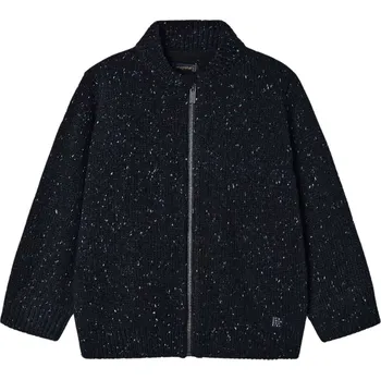 MAYORAL chlapecký svetr na zip tm. modrá vel. 104 cm