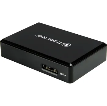 USB hub TRANSCEND Gen1 All-in-1 UHS-II Multi Card Reader RDF9K2, USB 3.1, Black