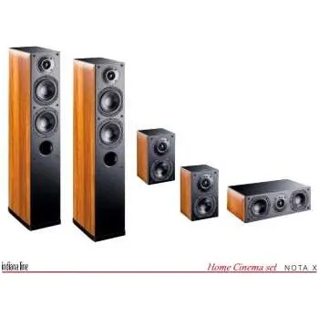 Audiotechnika Indiana Line NOTA X Home Cinema set 5.0 - Walnut