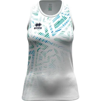 Dámské tričko ERREA´ ERREA dámské tílko MAYRA BARVA: bílá - tyrkysová - modrá, Velikost: M