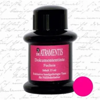 De Atramentis voděodolný inkoust 45 ml, Document Ink, Fuchsia