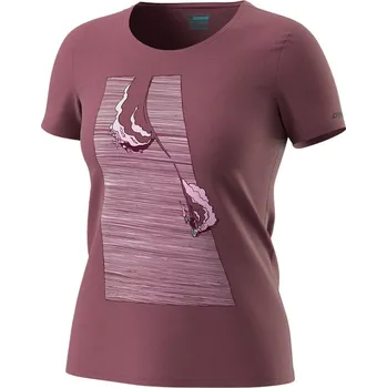 Pánské tričko Tričko Dynafit X S. Charriere W dark rose/blue turn 2025 Barva: vínová, Velikost: L