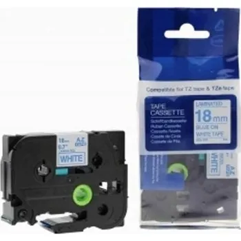 Pásek do tiskárny Naplnka Kompatibilní páska s Brother TZ-243 / TZe-243, 18mm x 8m, modrý
