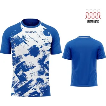 Dres GIVOVA ART, barva 0203 modrá - bílá, velikost 3XL