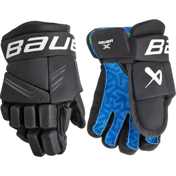 Chránič rukou Rukavice Bauer S24 X Gloves Youth Velikost: 9", černé