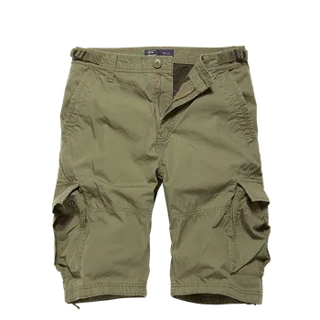 Pánské kraťasy Vintage Industries Kraťasy Terrance, olive drab S