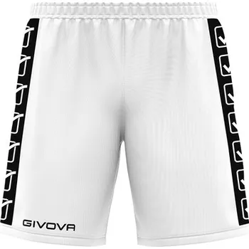 Kraťasy GIVOVA BAND POLY, barva 0003 bílá, velikost M