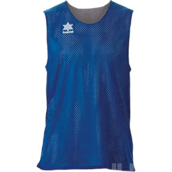 Oboustranný basketbalový dres LUANVI TRIPLE, barva 1502 modrá - bílá, velikost XS