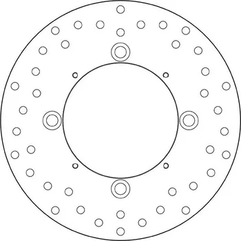 Brzdový kotouč Brzdový kotouč BREMBO 68B407M0 fix 68B407M0