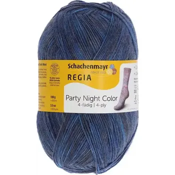 Příze Regia 4-Ply Color 01131 party color (Ponožková příze Regia 01131 party color)
