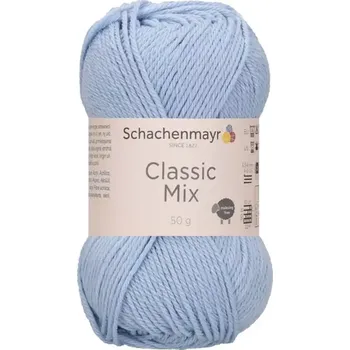 Příze Schachenmayr Classic Mix 52 Světle modrá (Směsová příze Classic Mix 52 Cloud)