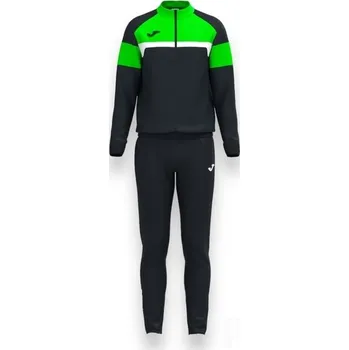 Souprava JOMA DANUBIO III, barva černá - zářivě zelená, velikost 4XS