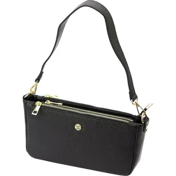 Módní doplněk Kožená kabelka Gregorio černá KZ2254841