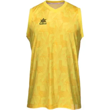 Basketbalový dres LUANVI PORTO, barva 0033 žlutá, velikost 4XS