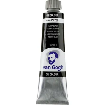 Olejová barva Olejová barva Van Gogh - 702 Lamp Black Objem: 40 ml
