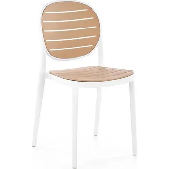 Jídelní židle Jídelní židle Josie, hnědá / bílá