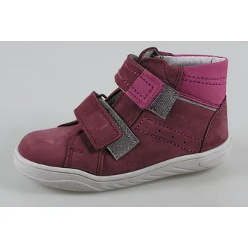 Dívčí obuv Essi dětská kotníková obuv S 2446 vínová Velikost: 29