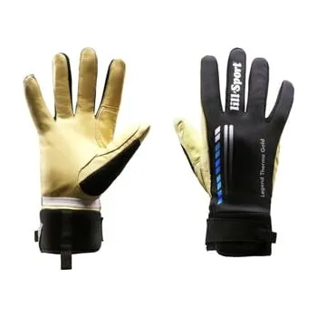 LillSport Rukavice LILL-SPORT LEGEND THERMO GOLD Velikost: 6, Barva: černá