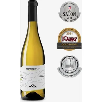 Chardonnay OAK 2018, pozdní sběr, Vinařství Kněží hora, polosuché