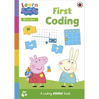 Cizojazyčná kniha Learn with Peppa: First Coding sticker activity book – Peppa Pig (EN)