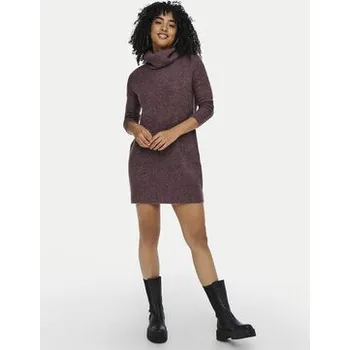 Dámské šaty ONLY Úpletové šaty Jana 15140166 Růžová Loose Fit M