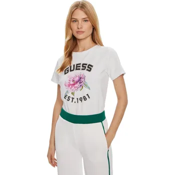 Pánské tričko GUESS PEONY SS T-SHIRT V4YI15J1314 G011 M Velikost: S