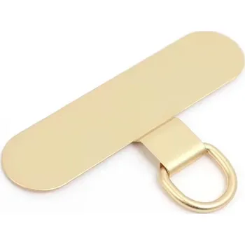 Kovové poutko pro silikonový kryt - Zlaté