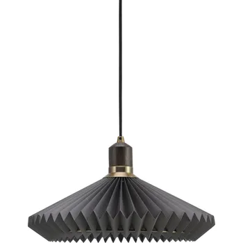 Halo Design lustr Paris 40 Varianta: 1 x E27, Ø400 mm, hnědá, textil