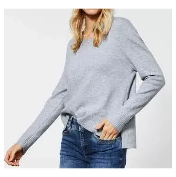 Dámský svetr Dámský šedý svetr Street One (Příjemný šedý svetřík značky Street One)