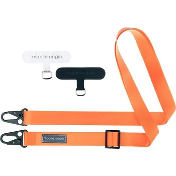 Mobile Origin Lanyard Tape 25mm Orange 84 - 165cm