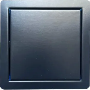Revizní dvířka Revizní dvířka, Lakovaný pozink, Tlačný magnet - ANTRACIT 7016 - 200 x 200 mm