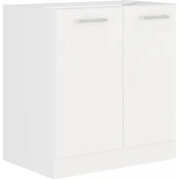 Kuchyňská linka Dřezová skříňka EDISA - šířka 80 cm, bílá
