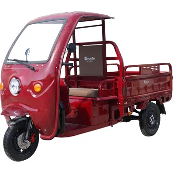 Elektrický skútr Elektrická nákladní tříkolka Eroute Cargo T425 1500W 45 Ah Barva: Vínová