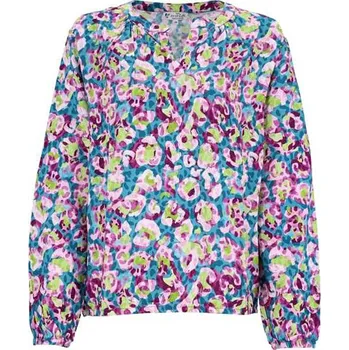 Dámská halenka Dámská halenka HAJO 19869 650 D Bluse Blousonform AOP 650 turmalin velikost 46