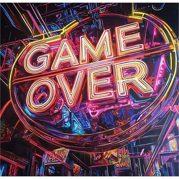 Softshell zimní PANEL 72x70 game over