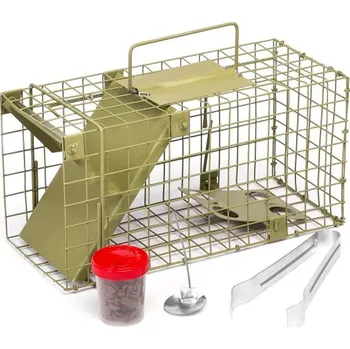 Hubení hlodavce Živolovná klec na krysy a potkany mini - zelená