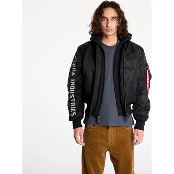Pánský bomber Bunda Alpha Industries MA-1 D-Tec SE Black/ Reflective M