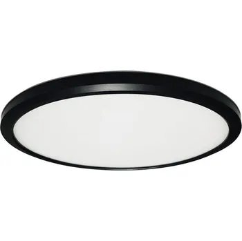 Stropní LED svítidlo Halo Design Ultra Light IP54 Varianta: Ø 240 x 23 mm, 15 W, 1250 lm, černá