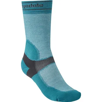Pánské termo ponožky Bridgedale MTB Summer T2 CS Boot Women's W Velikost: L, Barva: teal/dark grey/341