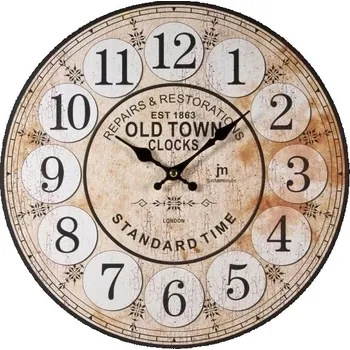 Hodiny Nástěnné hodiny Lowell, vícebarevné, 34 cm