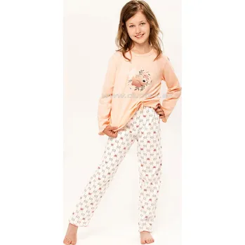 Dívčí pyžamo TARO Dívčí pyžamo Polly3271 Barva: zz41-marhuľová, Velikost: 104