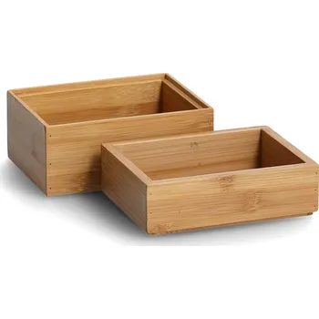 Úložný box Sada úložných boxů, 2 kusy, bambus/HDF 13318