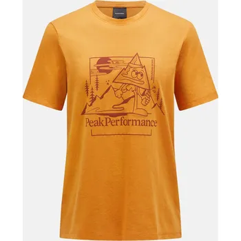 Pánské tričko TRIČKO PEAK PERFORMANCE M EXPLORE GRAPHIC TEE DESERT BLOW