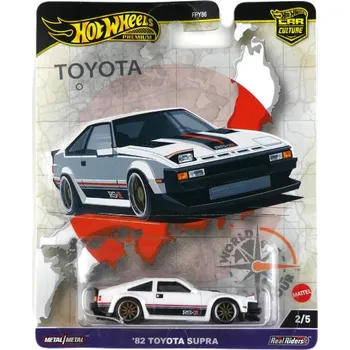 autíčko Hot Wheels Premium World Tour '82 Toyota Supra
