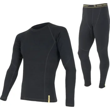 Set pánského termoprádla SENSOR Double Face MERINO M set dl. rukáv + nohav. Velikost: L